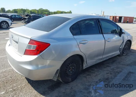 2012 Honda Civic Lx из США, поврежденный, VIN 19XFB2F59CE093230